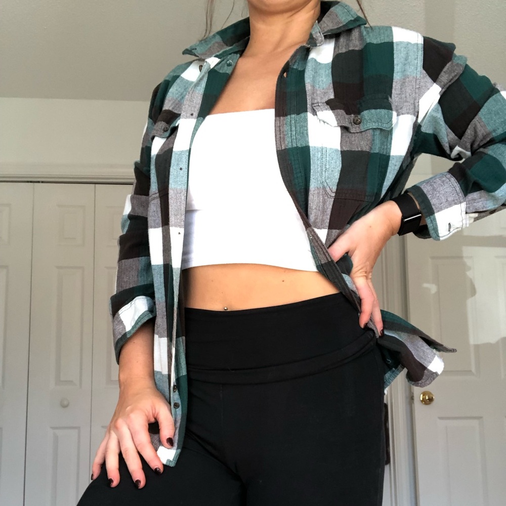 Mens M Faded Glory Flannel